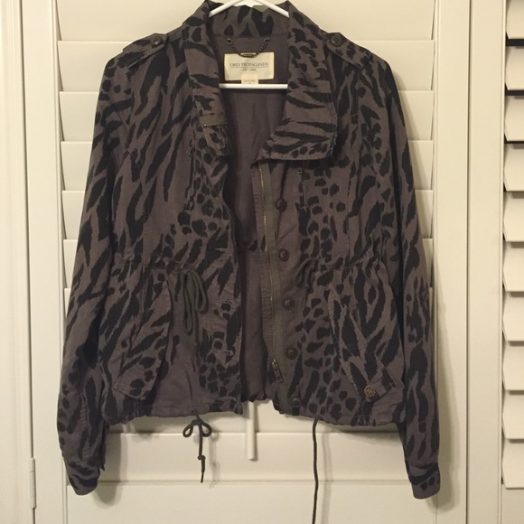 Really fun Cheetah print jacket