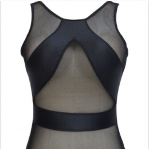 Black sexy mesh swimsuit - Picture 4 of 4