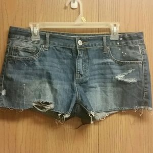Aeropostale Distressed Shorts
