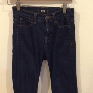 BDG high rise cigarette denim jeans