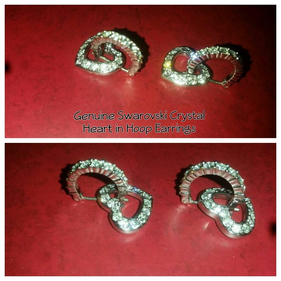 Swarovski Jewelry - Swarovski Genuine Crystal Earrings