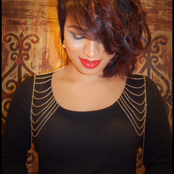 Gold body jewelry - Picture 3 of 4