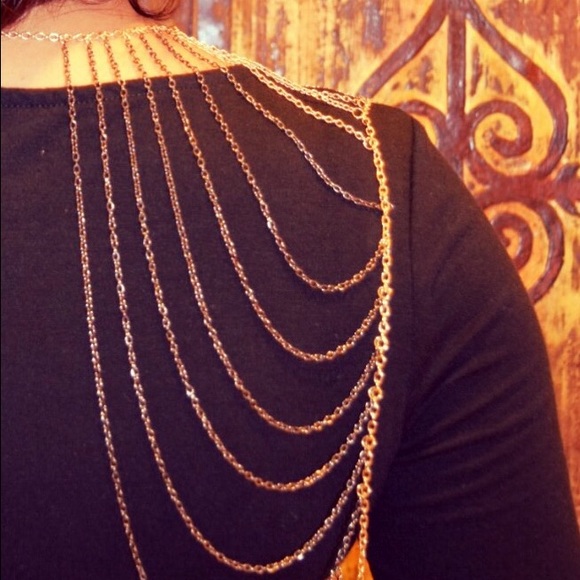 Gold body jewelry - Picture 4 of 4