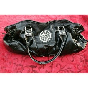 Steve Madden Black Hobo Handbag