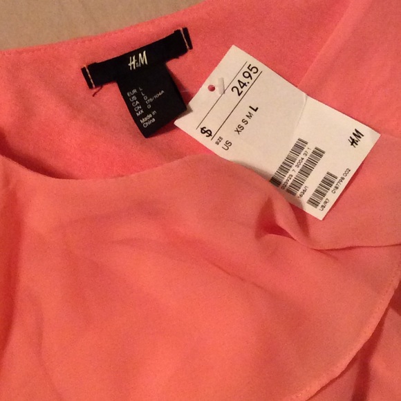 🚫Sold🚫 H&M Coral Dress - perfect for summer! - Picture 3 of 4