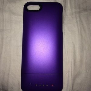 Purple mophie 5s