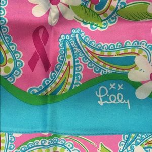 Lilly Pulitzer 100% silk scarf