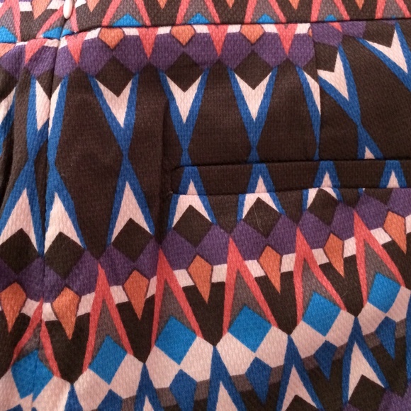 J. Crew cotton pique shorts in gemstone print - Picture 3 of 4