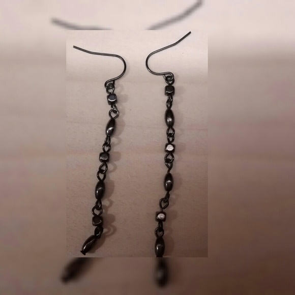 Black earrings