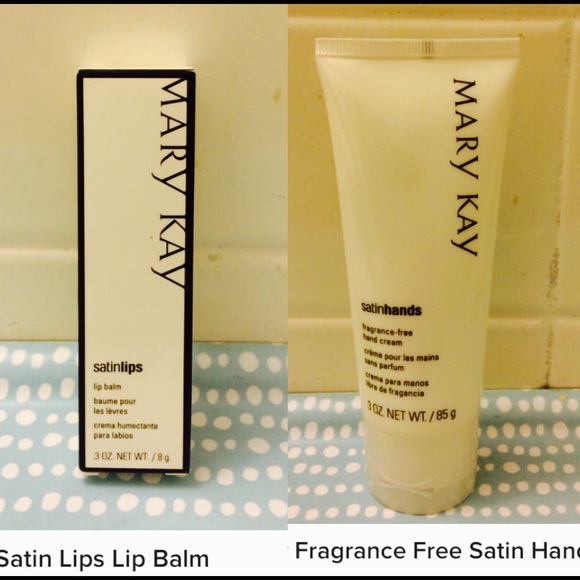 🚫SOLD🚫Mary Kay Satin Lip Balm and Hand Cream - Picture 1 of 1