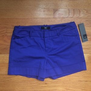 Blue Stretch Shorts