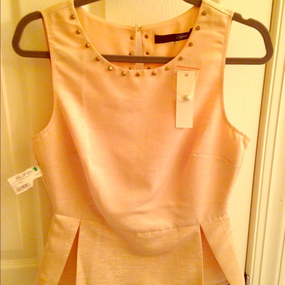 Brand New Beige studded top
