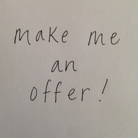 make me an offer! 😊