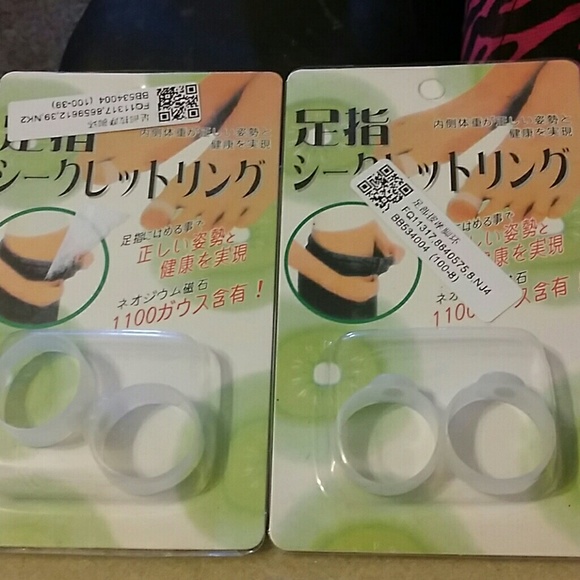 Accupunture Toe rings for weightless