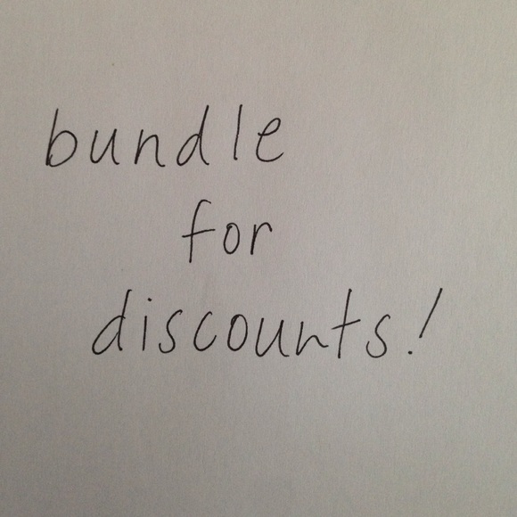 bundling = discounts!