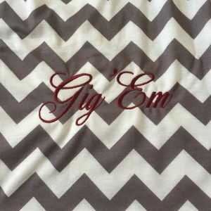 "Gig 'em" Infinity Scarf