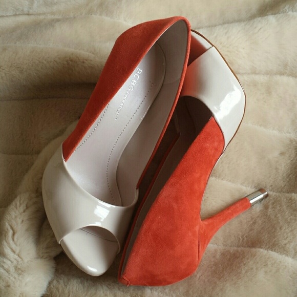 BCBG Peep Toe Heels
