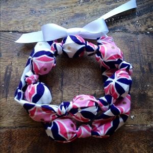 Fabric teething/nursing/statement necklace