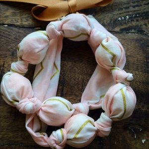 Fabric teething/nursing/statement necklace