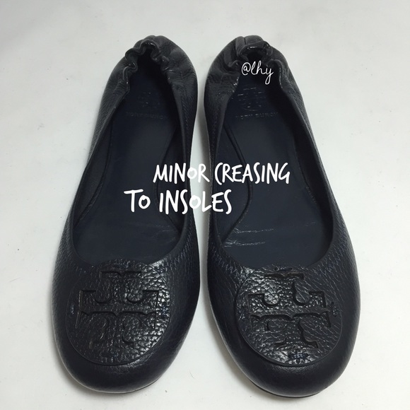 ❌SOLD❌TORY BURCH REVA FLATS – NAVY 8.5 - Picture 4 of 4