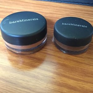 ❤️SOLD❤️Bareminerals faux tan powder, brow powder