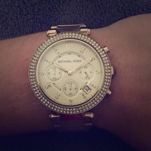 Gold Michael Kors Watch