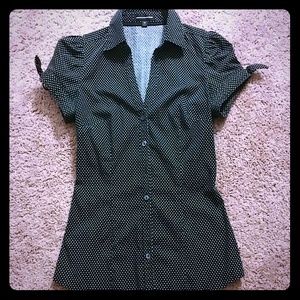 Express polka dot top