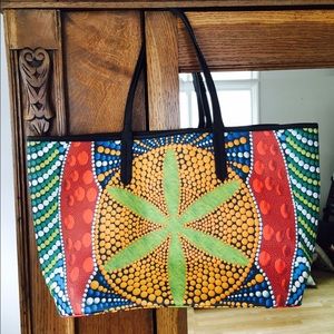 OrYany- tote. Fun print! Great for summer!!