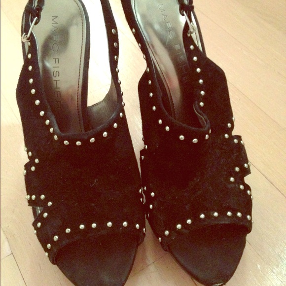 Marc Fisher studded stilettos