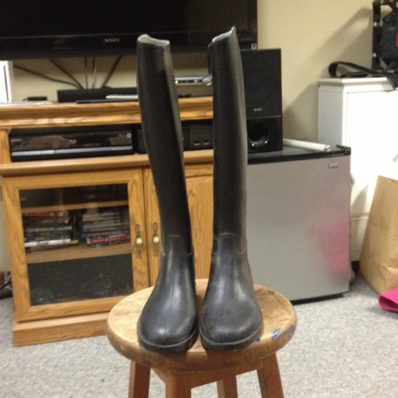 Rubber Riding Boots