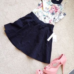 Black Skater Skirt