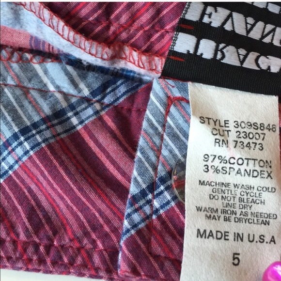 Tracy Evans Limited Shorts - Plaid Shorts red blue Preppy Juniors 5 Tracy Evans Limited Shorts - Plaid Shorts red blue Preppy Juniors 5