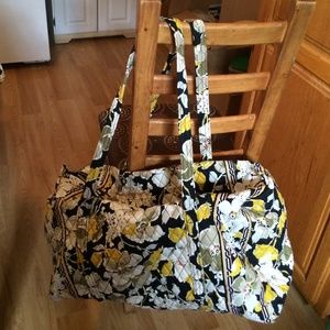 Vera Bradley Dogwood Pattern large duffel bag