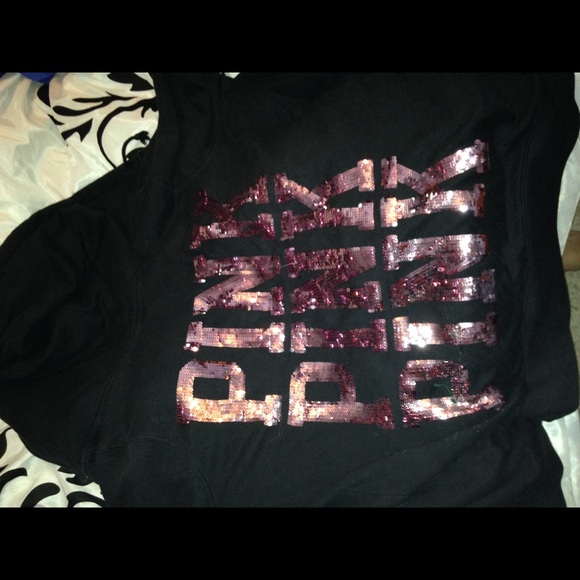 Pink sequenced jacket!!