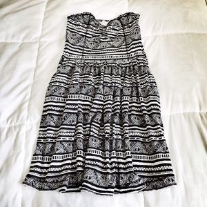 Black&White Aztec Dress