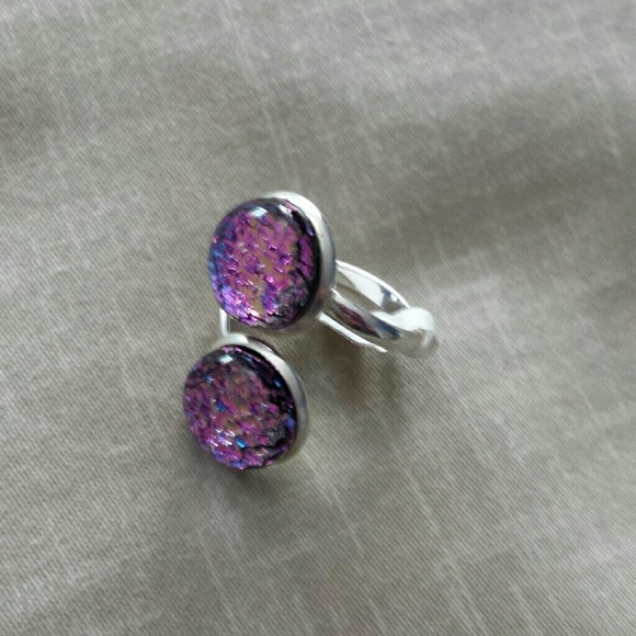 Handmade glass ring