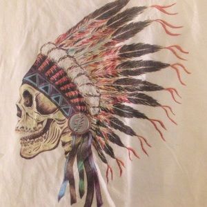Grateful Dead white racerback tank by Love Culture