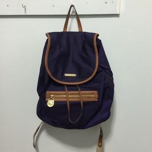 Authentic Michael kors backpack bag navy