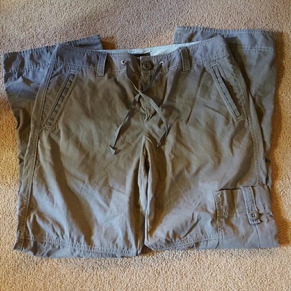 Eddie Bauer Grey/Green Pants