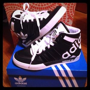 Adidas black and white originals HI