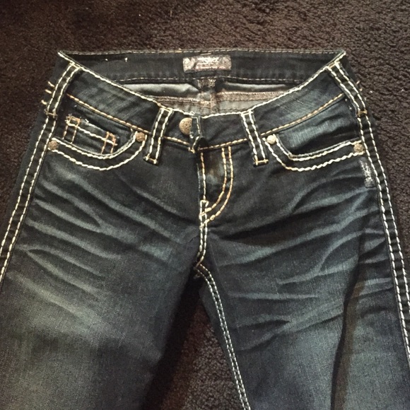 Silver jeans