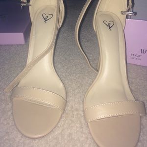 Nude heels