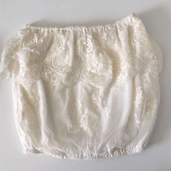 🐚Jen's Pirate Booty Ethereal Chacha Top In Ivory - Picture 2 of 2