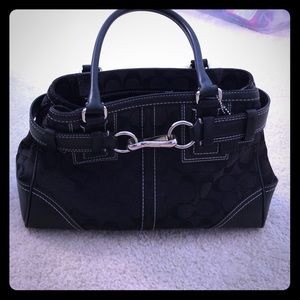 Coach satchel handbag