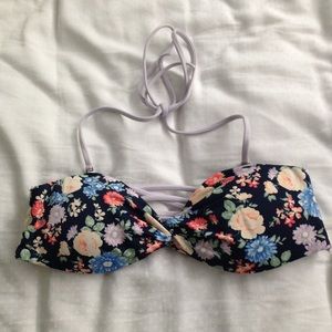 Abercrombie & Fitch floral bikini top❌sold❌