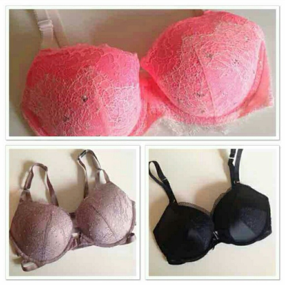 3 NWT Victoria Secret bras