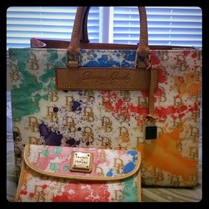 Price lowered😆D&G Janine Splash Satchel & Wallet