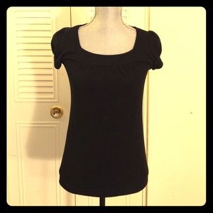 Black Knitted Top
