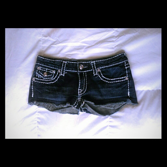 Dark Wash Shorts