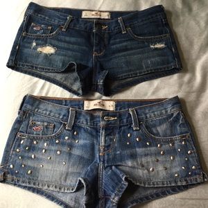 BUNDEL Hollister denim shorts